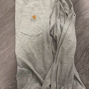 Carhartt Heather Gray Pocket Tee